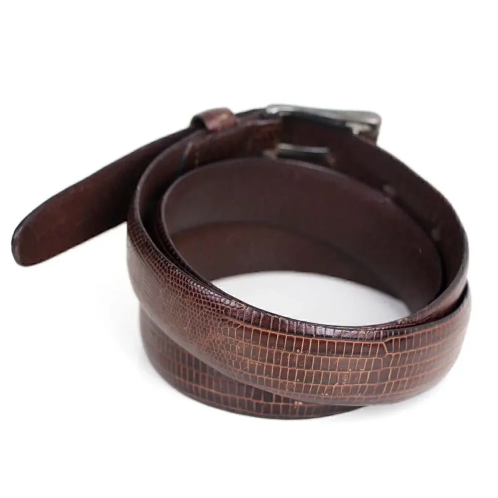 Bill Adler BROWN GENUINE LEATHER 1 1/8